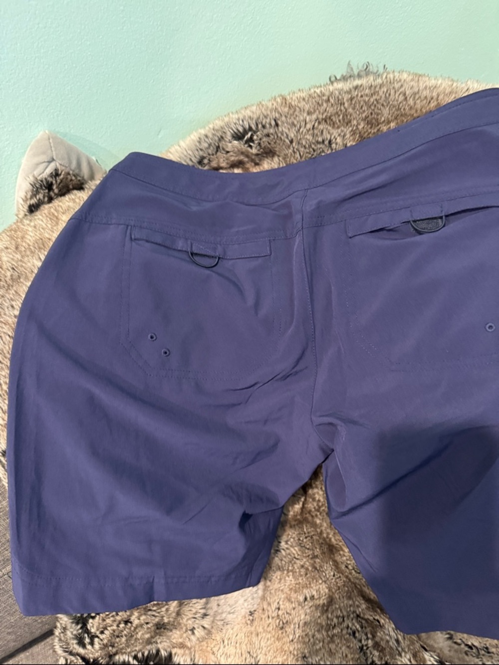 Title Nine Dark Navy 8 1/2 inch inseam Rogue Shorts - Picture 7 of 7